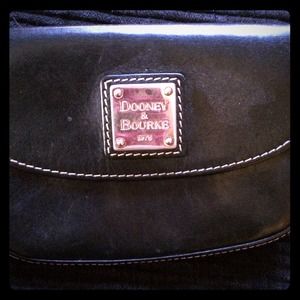 Dooney and Bourke Black Wristlet