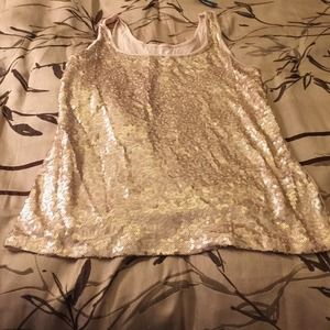 NWT sequin tank from old navy