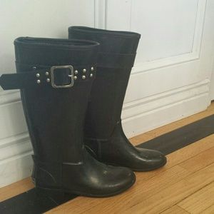💲 SOLD 💲Black rain boots