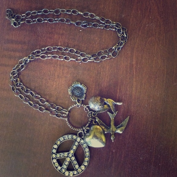Peace Sign Necklace