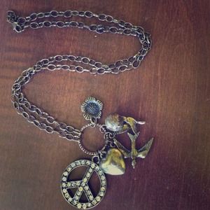 Peace Sign Necklace