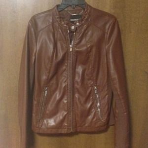 Express leather jacket