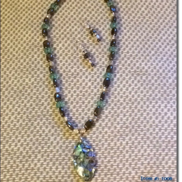 Handmade bead necklace