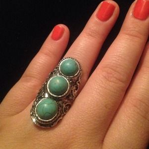 Vintage turquoise ring