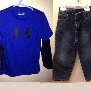 Bundle shirt + jeans