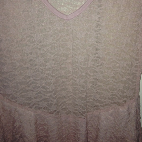 Pink Ruffle Top - Picture 2 of 3