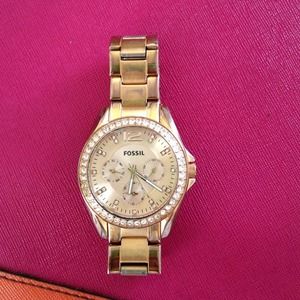 Worn Fossil Watch