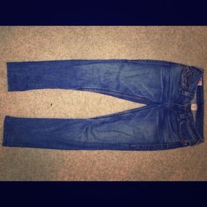 True Religion, size 27 skinny jean.