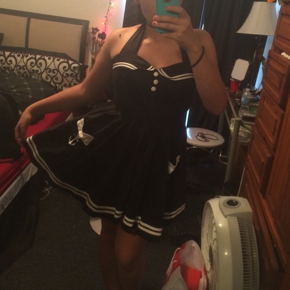 Hell Bunny Sailor Dress Pinup Inspired