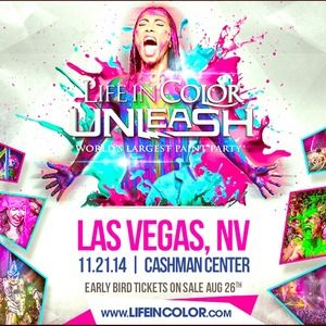 Life In Color Tickets : Las Vegas, Nevada Life In Color Tickets : Las Vegas, Nevada