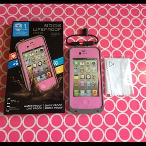 Pink Life Proof Case!