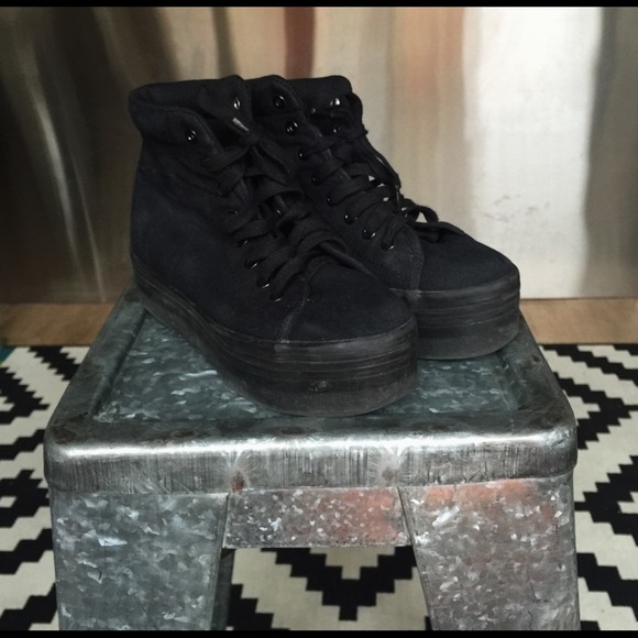 Jeffery Campbell E Play High Top Sneakers