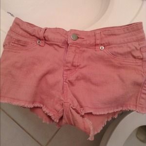 FOREVER21 Pink Mid-Rise Shorts