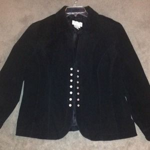 Women's Black Suede Jacket