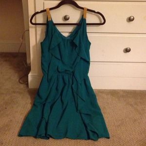 Flowy Turquoise Dress