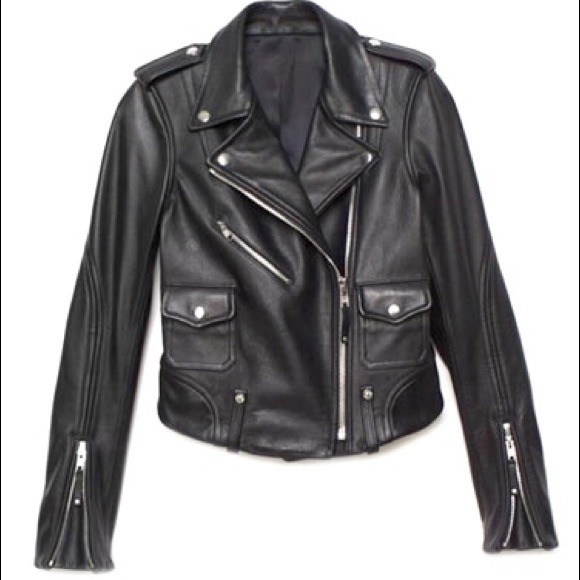 NWOT Theory Adashi LeatherJacket SOLDOUT IN STORES