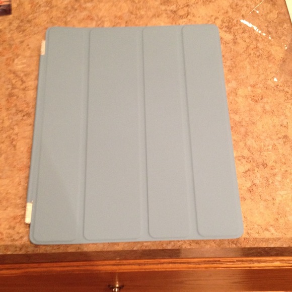 New blue iPad cover
