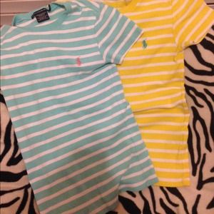 Two Ralph Lauren Polo Shirts