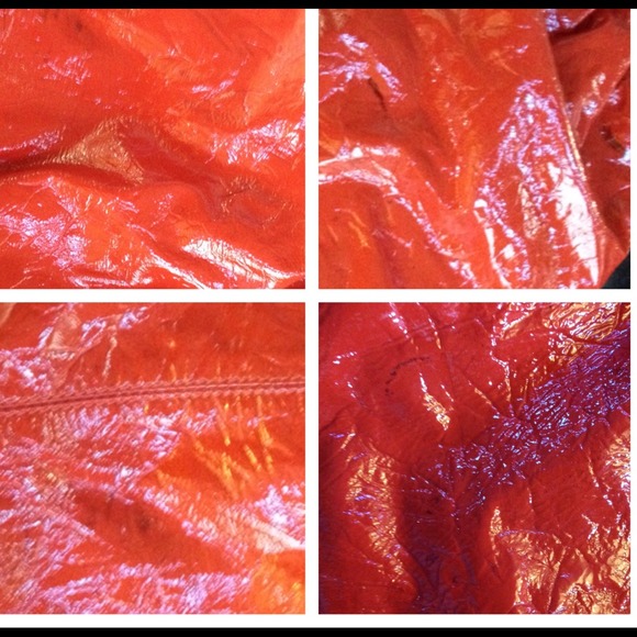 🎉 HP 🎉 Designer Patent Leather Shoulder Bag - Picture 4 of 4