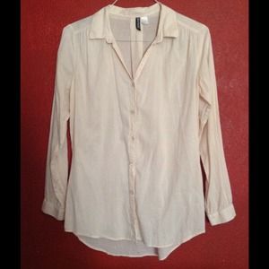 H&M Long button up