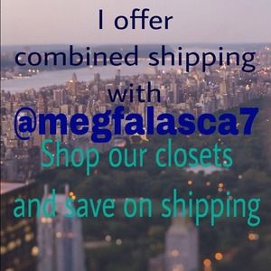 Combined shipping with my friend Meagan!