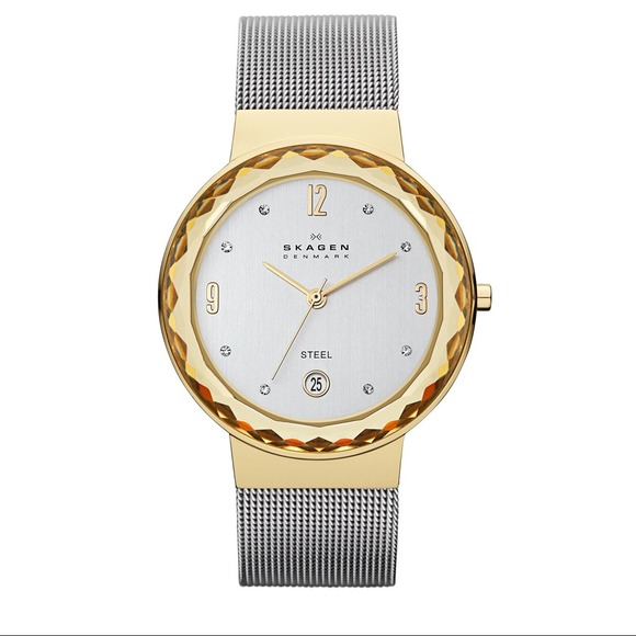 ‼️️REDUCED //  Leonora Skagen Steel Mesh Watch