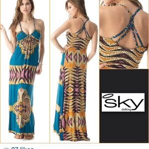 Sky Maxi Dress