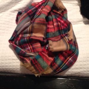 Plaid Flannel Scarf