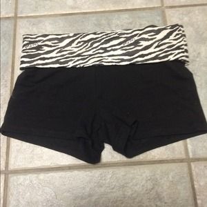 Love Pink yoga shorts