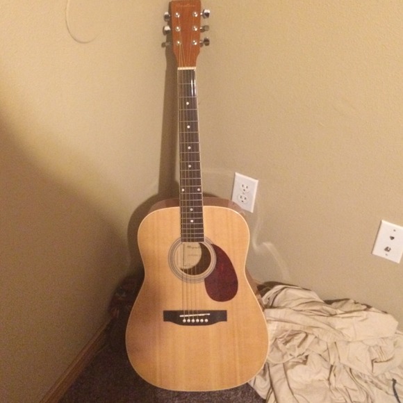 Acoustic concert guitar