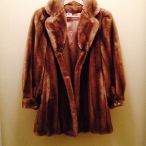 Fabulous faux fur coat!