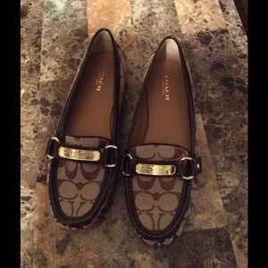 Authentic Coach flats (price drop)