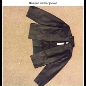 Genuine leather jacket