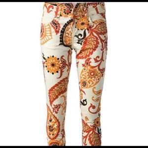 Gucci floral print pants trouser