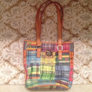 Dooney and Bourke plaid handbag