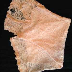 Light pink lace dress