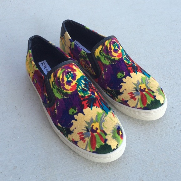 Steve Madden Shoes - Floral slip-on sneaker