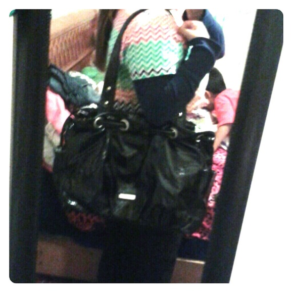 XL Steve Madden Black Handbag