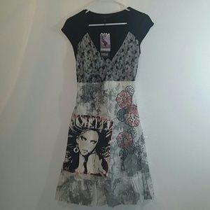 Very Cool! Retro Dress by Kessley(NWT)