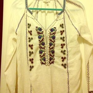 Joie bohemian top size small