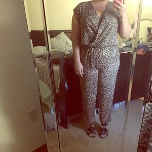 Cheetah Print Jumper XL