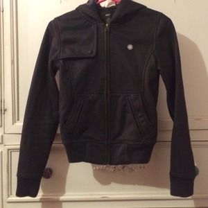 OBEY faux leather jacket