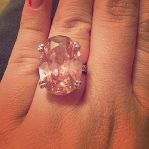 Pink Cocktail Ring