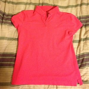 Pink polo