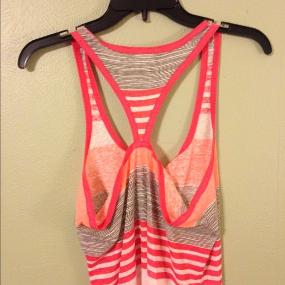 Orange Striped tank - Picture 4 of 4