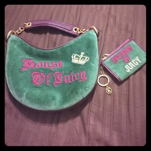 💚 Juicy Couture Bag and Coin purse 💚