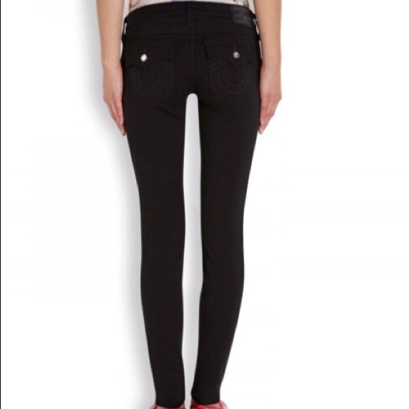 true religion black leggings