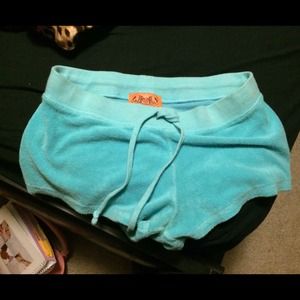 Baby blue Juicy Couture Shorts!