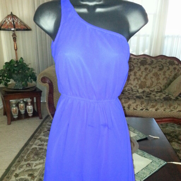 Charlotte Russe One Shoulder Asymmetrical Dress