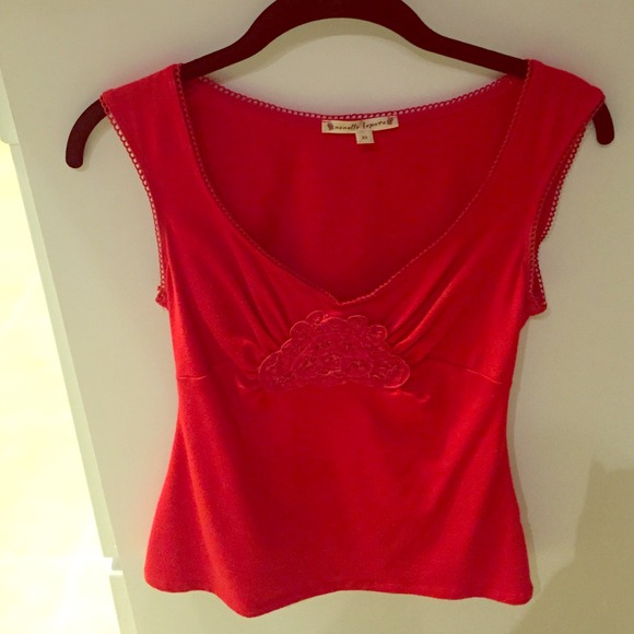 Nanette Lapore red top